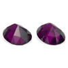 14.65cts Natural Gemstone Purple Rhodolite Garnet- Oval Shape Pair - 1240RGT