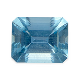3.51cts Natural Blue Aquamarine Gemstones  - Octagon Shape - 1247RGT5