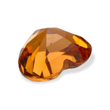 1.66cts Natural Gemstone Mandarin Spessartite Garnet - Heart Shape - 1301RGT