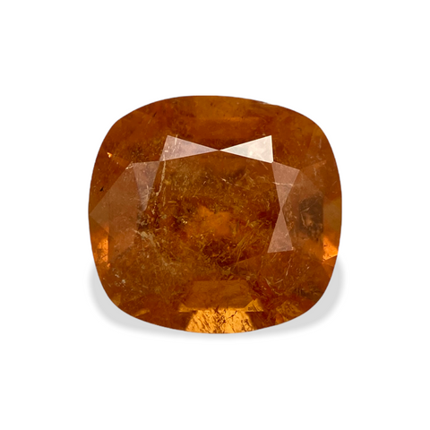 4.70cts Natural Gemstone Mandarin Spessartite Garnet - Square Cushion Shape - 1305RGT