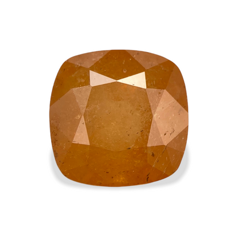 5.66cts Natural Gemstone Mandarin Spessartite Garnet - Square Cushion Shape - 1306RGT