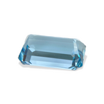9.43 cts Natural Arctic Blue Aquamarine Gemstone - Octagon Shape -1370RGT
