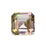 3.17 cts Natural Bi-Color Tourmaline Gemstone - Asscher Cut -1409RGT2