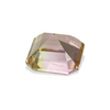 3.17 cts Natural Bi-Color Tourmaline Gemstone - Asscher Cut -1409RGT2