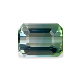 3.07 cts Natural Bi-Color Tourmaline Gemstone - Octagon Shape - 1414RGT