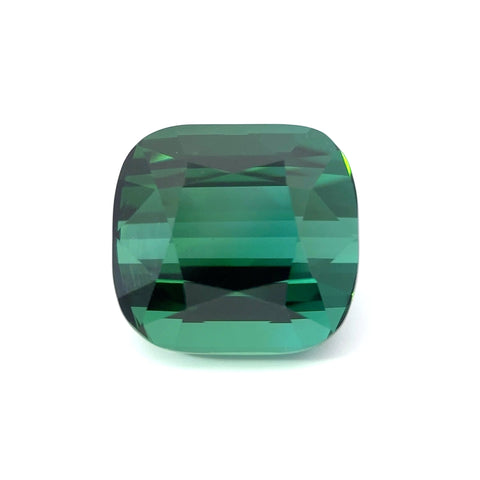 17.08 cts Natural Green Blue Tourmaline Gemstone - Cushion Shape - 1424RGT