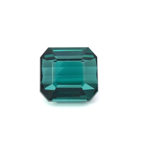 9.71 cts Natural Blue Green Tourmaline Gemstone - Octagon Shape -1485RGT