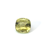 3.64 cts Natural Yellow Srilankan Chrysoberyl Gemstone - Cushion Shape - 1592RGT