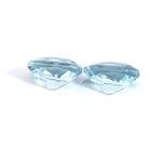 3.59 cts Natural Blue Aquamarine Gemstone Pair - Oval Shape - 1744RGT