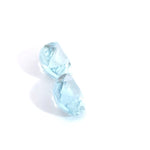 3.24 cts Natural Blue Aquamarine Gemstone Pair - Pear Shape - 1745RGT