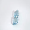 2.45 cts Natural Blue Aquamarine Gemstone Pair - Octagon Shape - 1746RGT