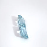 2.45 cts Natural Blue Aquamarine Gemstone Pair - Octagon Shape - 1746RGT