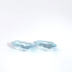 2.16 cts Natural Blue Aquamarine Gemstone Pair - Pear Shape - 1747RGT