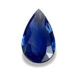 1.18cts Natural Heated Blue Sapphire - Pear Shape - 177RGT