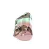 11.19 cts Natural Gemstone Watermelon Bi-Color Tourmaline - Octagon Shape - 23206RGT