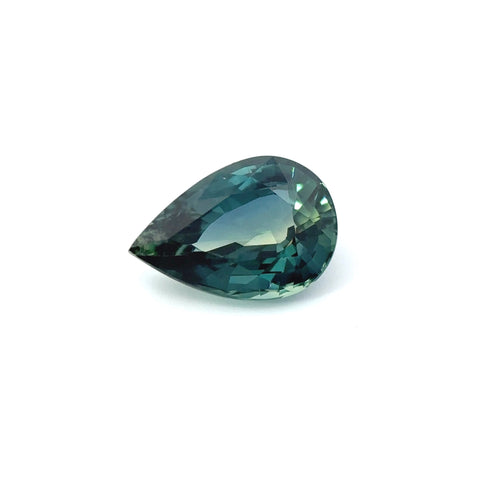 2.36 cts Natural Gemstone Unheated Parti Sapphire - Pear Shape - 23227RGT