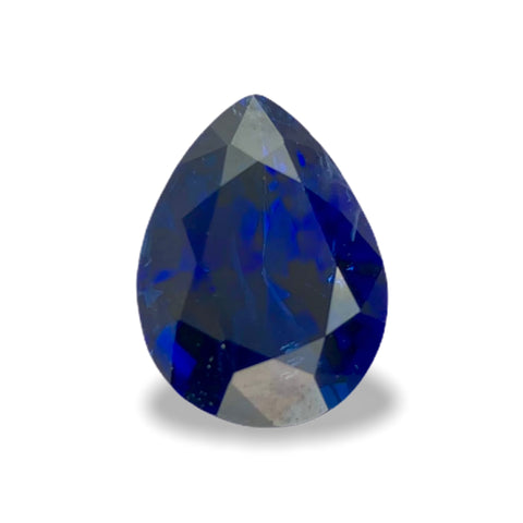 1.60cts Natural Gemstone Heated Blue Sapphire - Pear Shape - 578RGT
