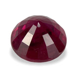 1.67cts Natural Heated Red Ruby - Round Shape - 595RGT