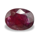 2.68cts Natural Heated Red Ruby - Oval Shape - 596RGT