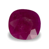 2.20cts Natural Heated Red Ruby - Cushion Shape - 598RGT