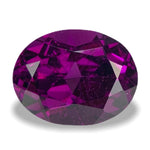 3.40cts Natural Gemtone Purple Rhodolite Garnet - Oval Shape - 613RGT
