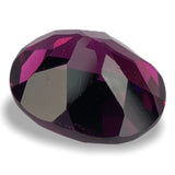 3.54cts Natural Vivid Purple Rhodolite Garnet - Oval Shape - 627RGT