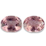 16.28cts 2Pcs Gemstone Natural Pink Tourmaline - Oval Shape - 642RGT