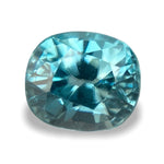 2.24cts Natural Gemstone Blue Zircon Cambodia - Cushion Shape - 657RGT1
