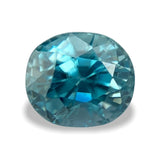 2.42cts Natural Gemstone Blue Zircon Cambodia - Oval Shape - 657RGT5