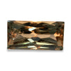 10.96cts Natural Khaki Green Diaspore Color Change Gemstone - Baguette Shape - 781RGT