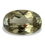 8.13cts Natural Khaki Green Diaspore Color Change Gemstone - Oval Shape - 789RGT
