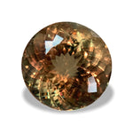 17.47cts Natural Khaki Green Diaspore Color Change Gemstone - Round Shape - 794RGT