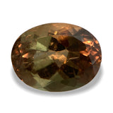 16.17cts Natural Khaki Green Diaspore Color Change Gemstone - Oval Shape - 795RGT