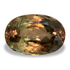 10.34cts Natural Khaki Green Diaspore Color Change Gemstone - Oval Shape - 796RGT