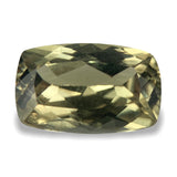7.99cts Natural Khaki Green Diaspore Color Change Gemstone - Cushion Shape - 806RGT