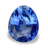 2.14cts Natural Gemstone Unheated Blue Sapphire - Fancy Egg Shape - 80RGT