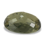 9.45cts Natural Khaki Green Diaspore Color Change Gemstone - Oval Shape - 813RGT