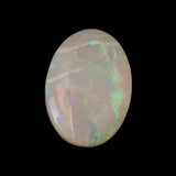 2.96cts Natural Australian White Opal Gemstone - Oval Shape - 874RGT