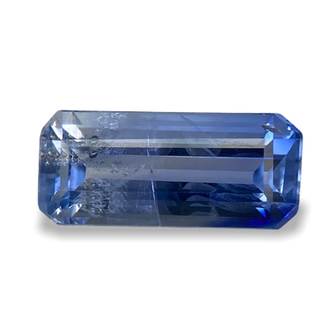 1.84cts Natural Blue Tanzanite Gemstone - Octagon Shape - 882RGT