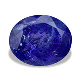 8.21cts Natural Blue Tanzanite Gemstone - Oval Shape - 924RGT