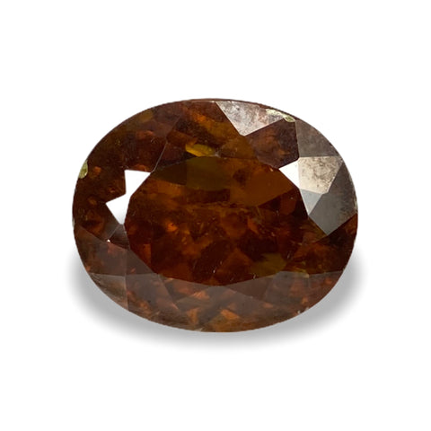 4.47cts Natural Golden Yellow Sphalerite Gemstone - Oval Shape - 933RGT