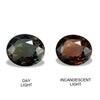 2.086cts Natural Alexandrite Colour Change - Oval Shape - NGT1597