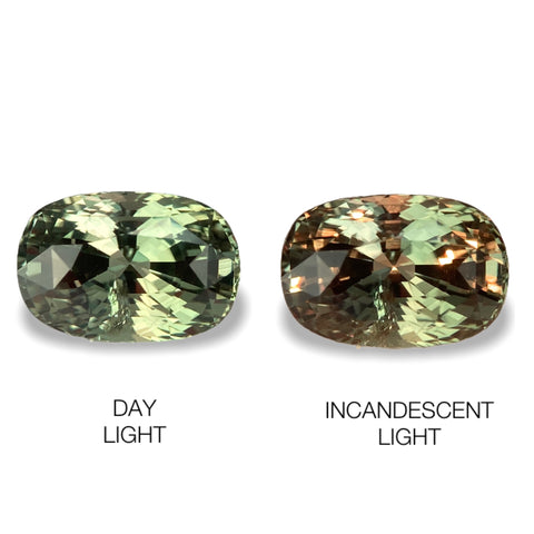 3.13cts Natural Alexandrite Colour Change - Oval Shape - NGT1604