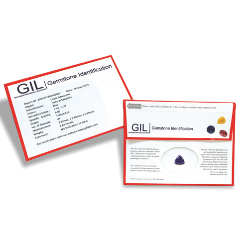 GIL SMALL REPORT - Gemological International Laboratories