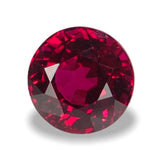 1.26cts Natural Gemstone Red Burma Spinel - Round Shape - WRGT-5