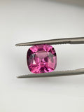 5.80cts Natural Burmese Vibrant Pink Spinel Gemstone - Square Cushion Shape - 1327RGT6